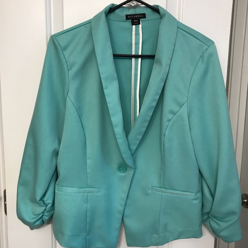 Mint Green Blazer